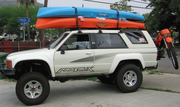 Toyota Pick-Up Bedsides - 1984-'88 - 4 Runner Rear Flares