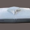 Comet / Falcon / Ranchero Teardrop Hood / Use's Stock Hinges and Latch - 1966-'68 - Image 2