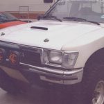 Toyota Pick-Up Hoods - 1989- '95 - Late Style W/ Scoop, Short Bolts to Hinges 2 Pins