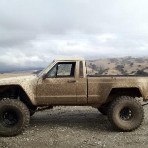 Jeep Cherokee/Comanche – Short Bedside (6″ Bulge)
