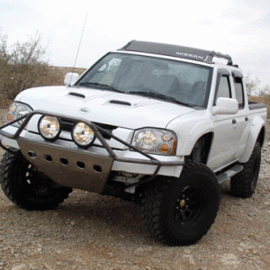 Nissan Frontier Front Fenders – 2001- ’04 – Crew Cab 4″ Bulge With Simulated Flare