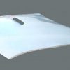 Toyota Tacoma Hoods - 2002-'04 - Hood W/ Scoop Bolts to Hinges Use's 2 Pins - Image 3